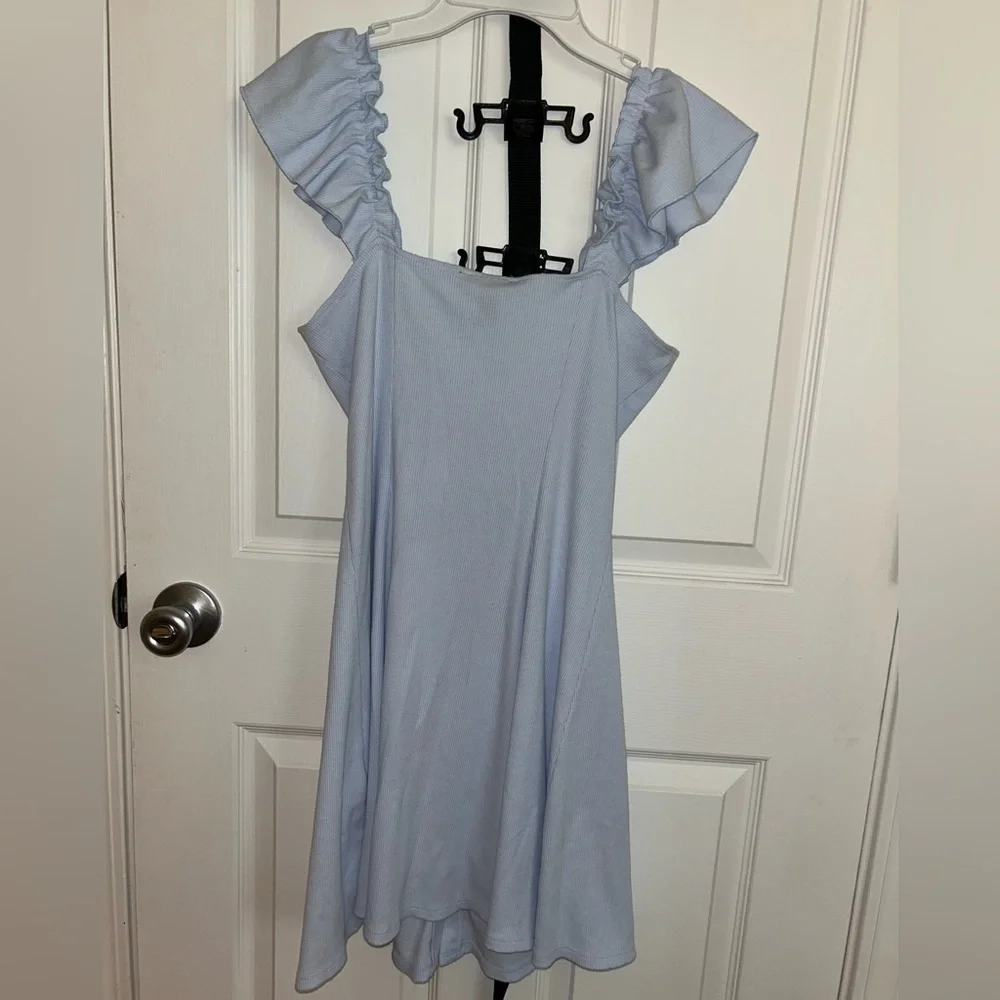 Forever 21 Large Blue Dress - Picture 2 of 4
